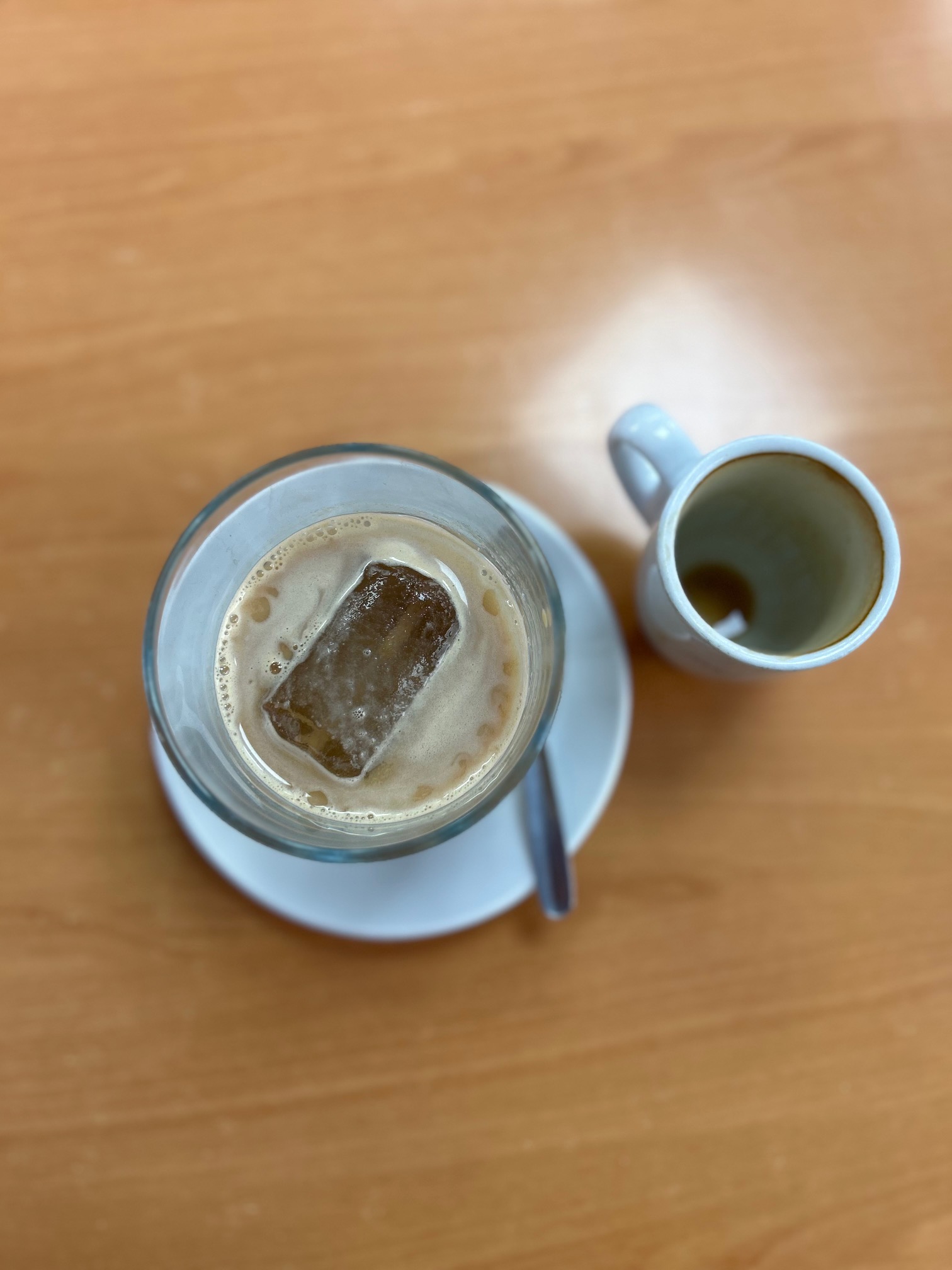 Cortado con o sin hielo